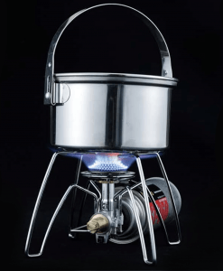 Soto Regulator Stove ST-310 with pot