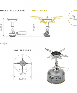 Soto Wind Master (SOD-310)+ 4 Flex (SOD-460) 4 flex