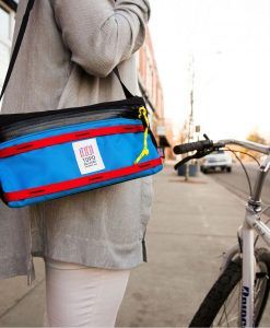 topo designs BIKE BAG blue red